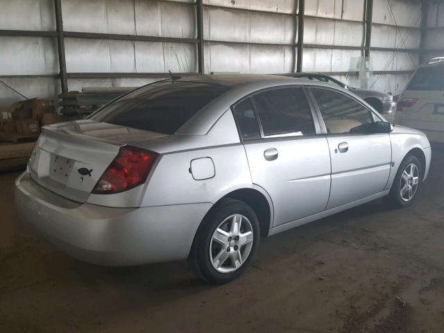 1G8AJ55F97Z154802 - 2007 SATURN ION LEVEL SILVER photo 4