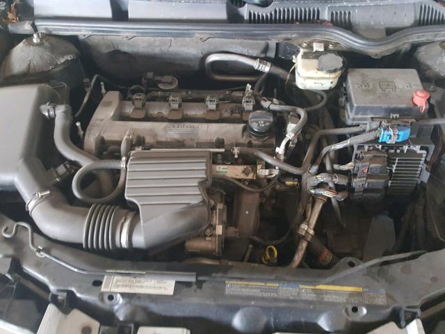 1G8AJ55F97Z154802 - 2007 SATURN ION LEVEL SILVER photo 7