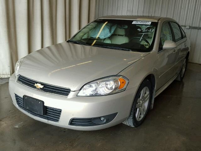 2G1WG5EK9B1249801 - 2011 CHEVROLET IMPALA TAN photo 2