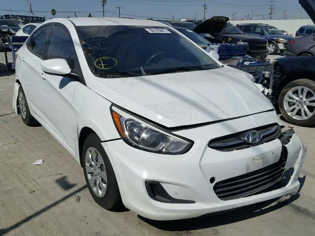 KMHCT4AE4FU818950 - 2015 HYUNDAI ACCENT GLS WHITE photo 1