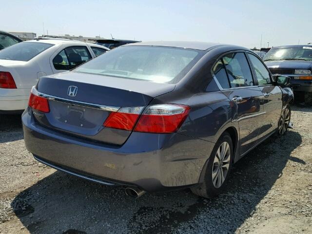 1HGCR2F39FA144828 - 2015 HONDA ACCORD GRAY photo 4