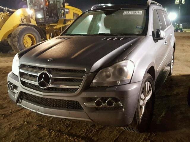 4JGBF7BE7BA748455 - 2011 MERCEDES-BENZ GL GRAY photo 2