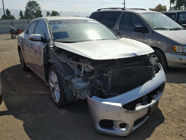 1N4AA51E29C815276 - 2009 NISSAN MAXIMA S SILVER photo 1