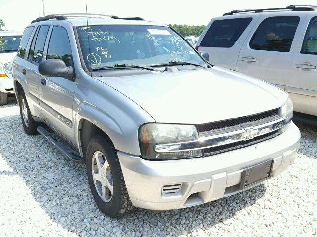 1GNDS13SX42204515 - 2004 CHEVROLET TRAILBLAZE SILVER photo 1