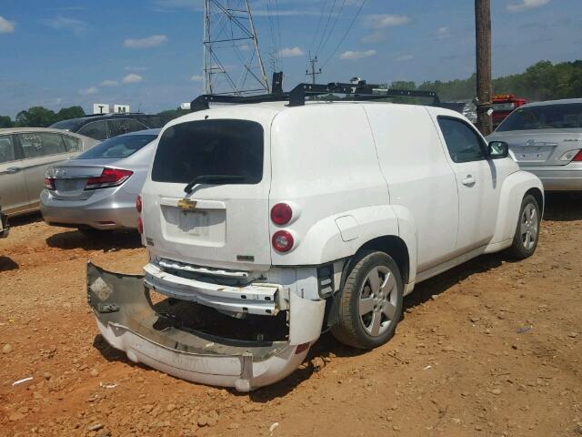 3GCAAADB1AS649352 - 2010 CHEVROLET HHR WHITE photo 4