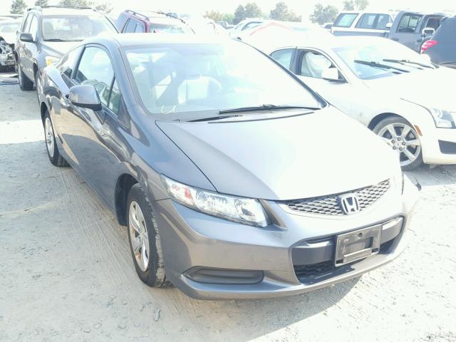 2HGFG3B51DH509100 - 2013 HONDA CIVIC LX GRAY photo 1