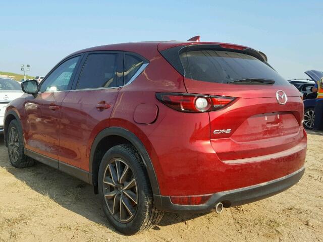 JM3KFADL5H0129419 - 2017 MAZDA CX-5 RED photo 3