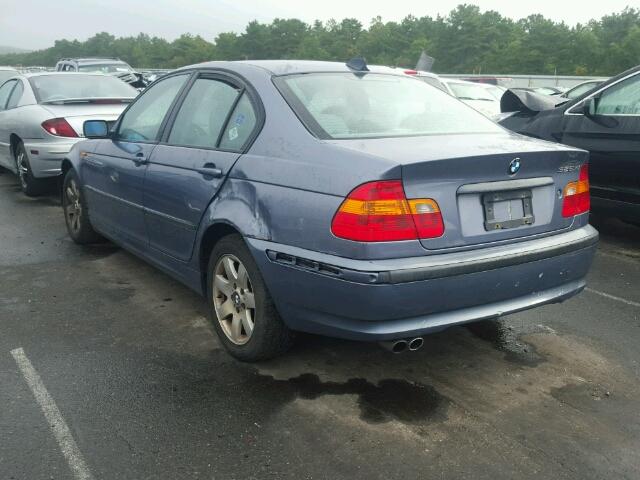 WBAEU33423PM54642 - 2003 BMW 325 XI BLUE photo 3