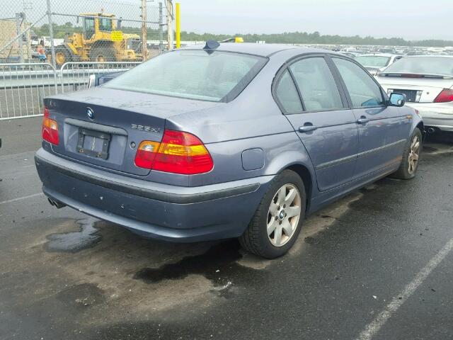 WBAEU33423PM54642 - 2003 BMW 325 XI BLUE photo 4