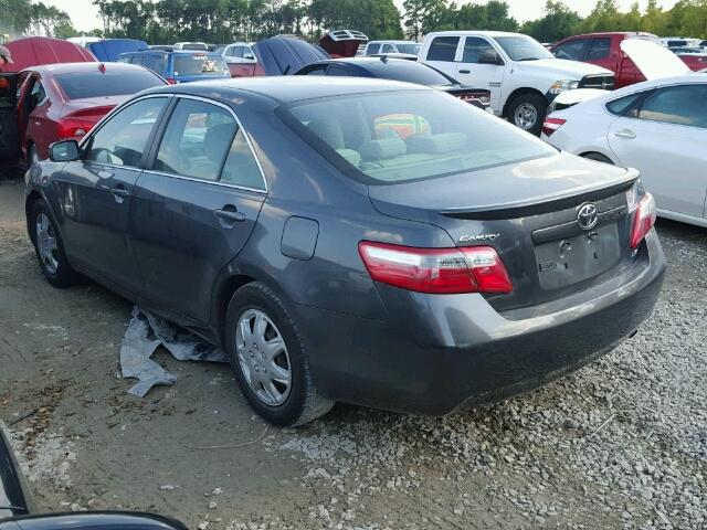 4T1BE46K77U601107 - 2007 TOYOTA CAMRY NEW CHARCOAL photo 3