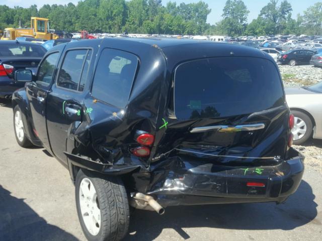 3GNDA13D86S600955 - 2006 CHEVROLET HHR LS Negro foto 3
