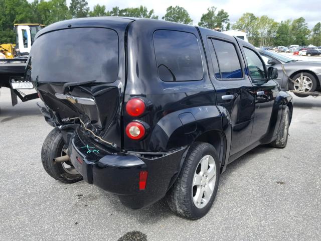 3GNDA13D86S600955 - 2006 CHEVROLET HHR LS Negro foto 4