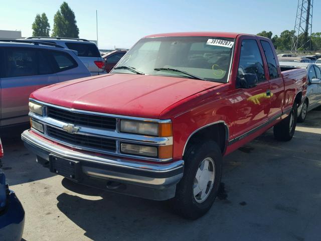 1GCEK19R7TE160701 - 1996 CHEVROLET GMT-400 K1 RED photo 2