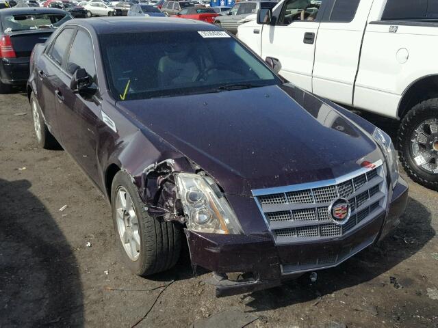 1G6DV57V680148654 - 2008 CADILLAC CTS HI FEA PURPLE photo 1