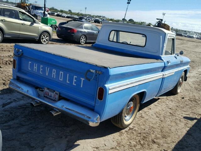 C1445N116693 - 1965 CHEVROLET C-10 BLUE photo 4