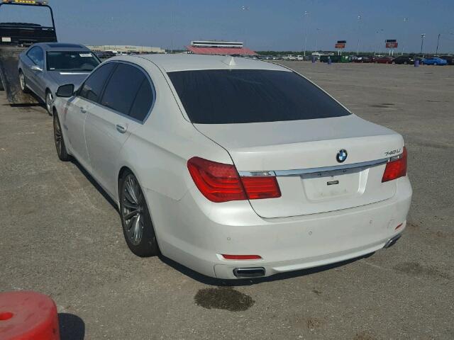 WBAKB4C50CC576687 - 2012 BMW 740 LI WHITE photo 3