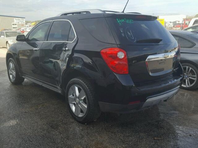 2GNALFEK0D6310100 - 2013 CHEVROLET EQUINOX LT BLACK photo 3