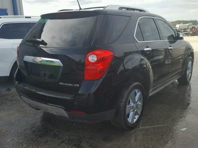 2GNALFEK0D6310100 - 2013 CHEVROLET EQUINOX LT BLACK photo 4