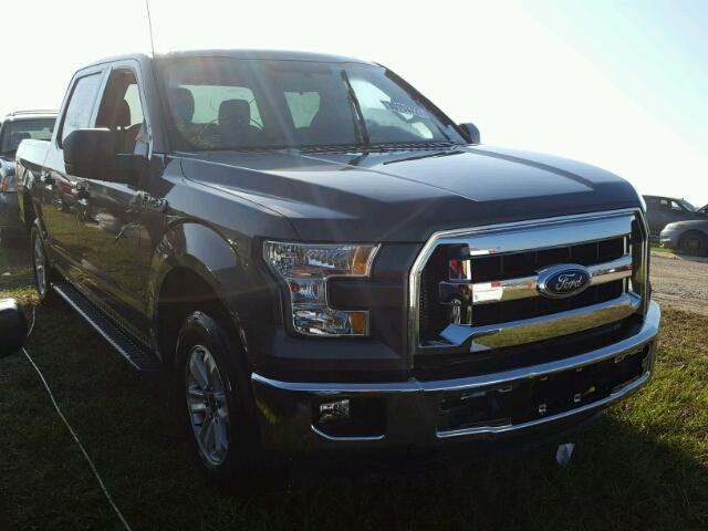 1FTEW1C85FKE28705 - 2015 FORD F150 SUPER BLACK photo 1