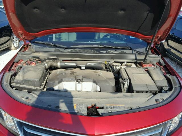 1G1115SL3FU126224 - 2015 CHEVROLET IMPALA LT RED photo 7