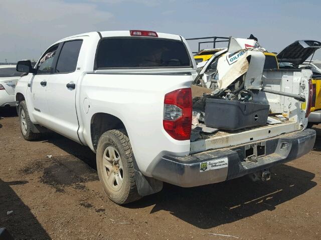 5TFDW5F12EX374234 - 2014 TOYOTA TUNDRA CRE WHITE photo 3