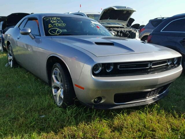 2C3CDZAG3GH165021 - 2016 DODGE CHALLENGER SILVER photo 1