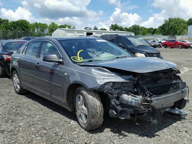 1G1ZG57B28F181515 - 2008 CHEVROLET MALIBU LS ნაცრისფერი ფოტო 1