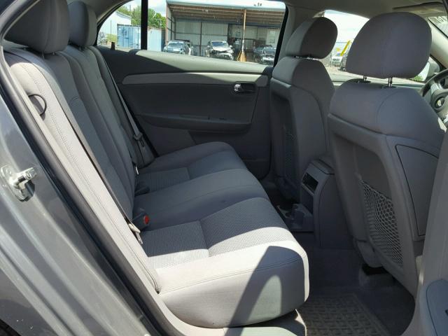 1G1ZG57B28F181515 - 2008 CHEVROLET MALIBU LS ნაცრისფერი ფოტო 6