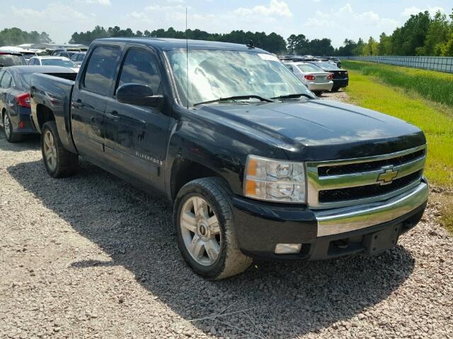 3GCEC13J37G515975 - 2007 CHEVROLET SILVERADO BLACK photo 1