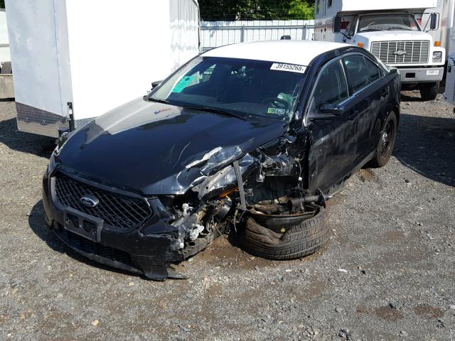 1FAHP2MK1EG102983 - 2014 FORD TAURUS POL BLACK photo 2