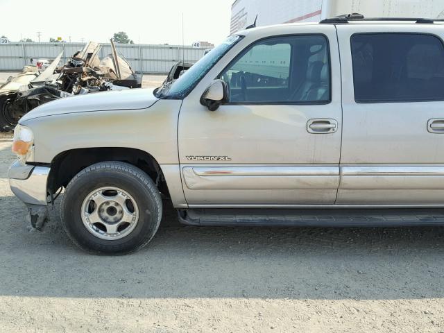 1GKEC16Z35J150778 - 2005 GMC YUKON XL C BEIGE photo 10