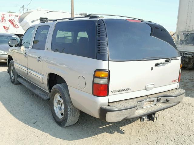 1GKEC16Z35J150778 - 2005 GMC YUKON XL C BEIGE photo 3