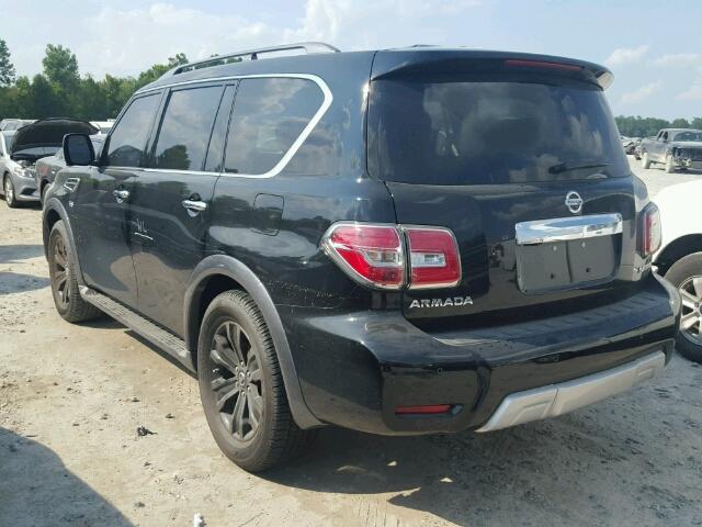 JN8AY2ND1H9002761 - 2017 NISSAN ARMADA SV BLACK photo 3