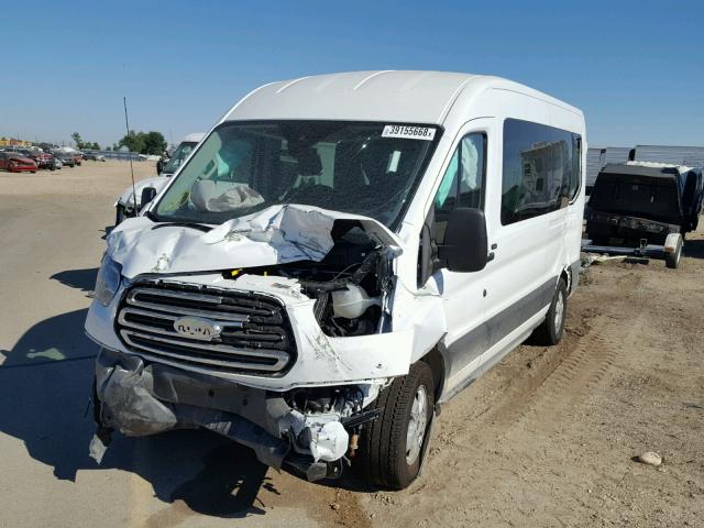 1FBAX2CMXJKA96868 - 2018 FORD TRANSIT T- WHITE photo 2