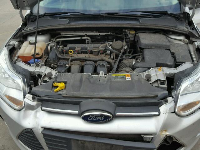 1FADP3F21DL178260 - 2013 FORD FOCUS SILVER photo 7