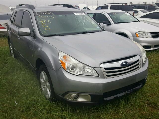 4S4BRCGCXA3341742 - 2010 SUBARU OUTBACK SILVER photo 1