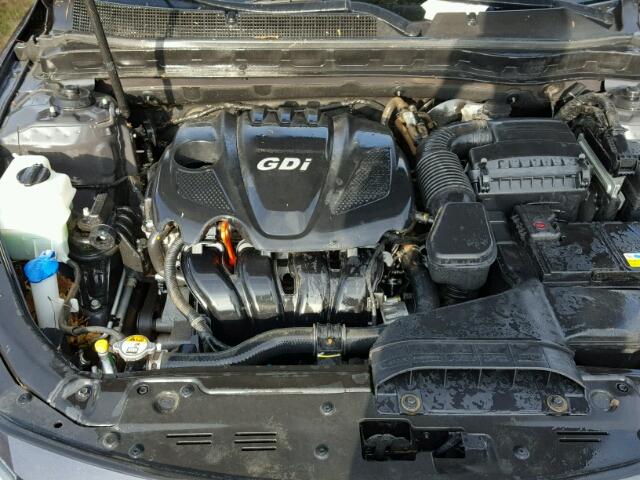 5XXGN4A7XFG445100 - 2015 KIA OPTIMA GRAY photo 7