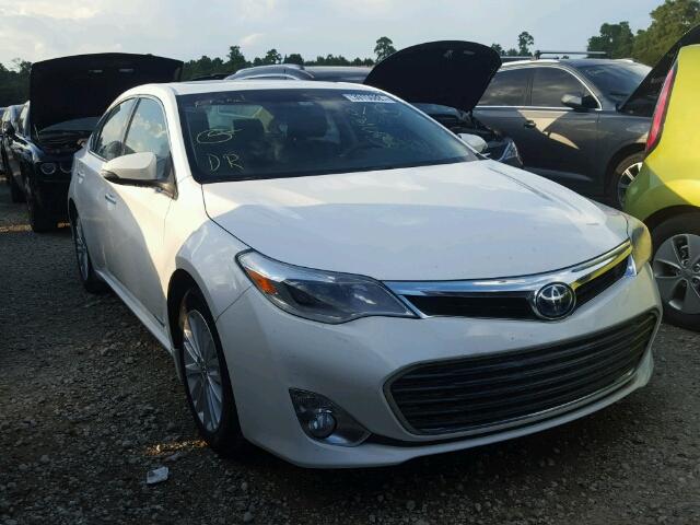 4T1BD1EB7EU032727 - 2014 TOYOTA AVALON HYB WHITE photo 1