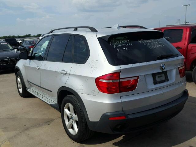 5UXFE43508L020977 - 2008 BMW X5 3.0I SILVER photo 3