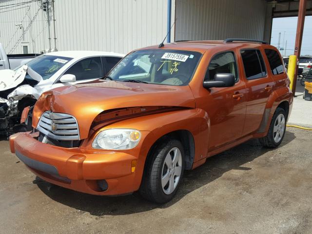 3GNDA13D68S529340 - 2008 CHEVROLET HHR LS ნარინჯისფერი ფოტო 2