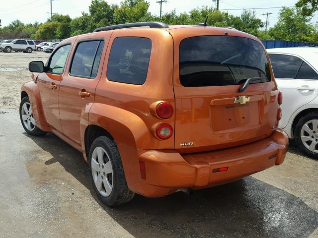 3GNDA13D68S529340 - 2008 CHEVROLET HHR LS ნარინჯისფერი ფოტო 3
