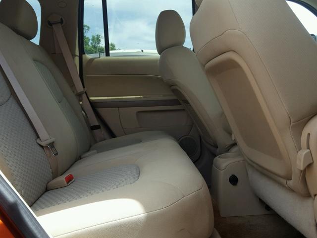 3GNDA13D68S529340 - 2008 CHEVROLET HHR LS ნარინჯისფერი ფოტო 6
