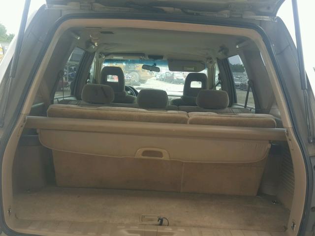 2HKYF18423H519265 - 2003 HONDA PILOT EX TAN photo 9