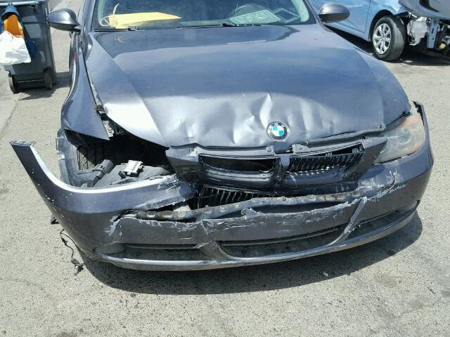 WBAVC53528FZ82945 - 2008 BMW 328 CHARCOAL photo 9