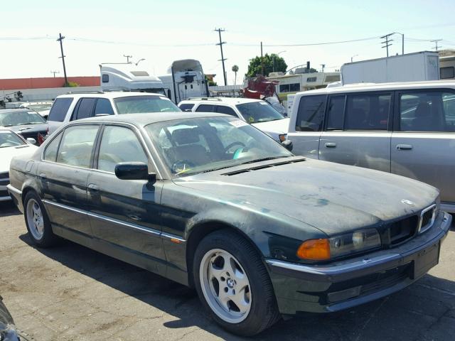 WBAGK2322WDH69635 - 1998 BMW 750 IL GREEN photo 1