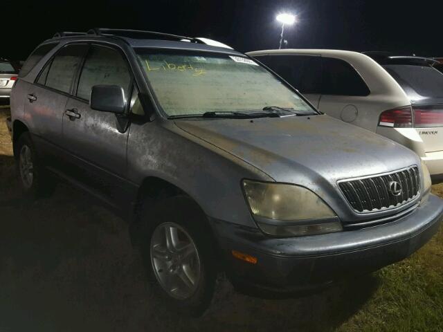 JTJGF10U030157681 - 2003 LEXUS RX 300 SILVER photo 1