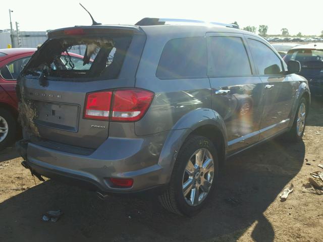 3C4PDDDG6CT222728 - 2012 DODGE JOURNEY CR SILVER photo 4