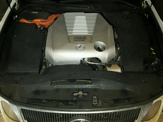 JTHBC96S885015954 - 2008 LEXUS GS WHITE photo 7