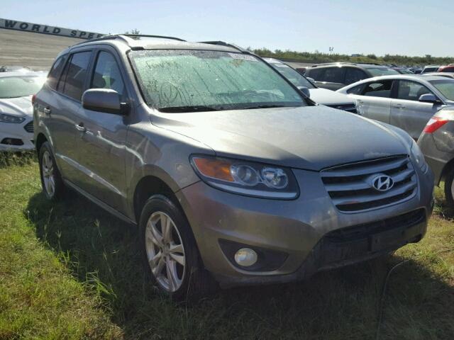 5XYZK4AG7CG128772 - 2012 HYUNDAI SANTA FE GRAY photo 1