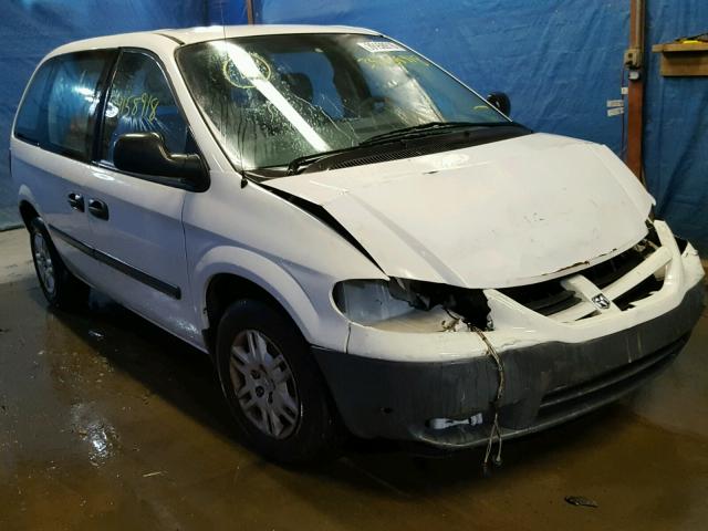 1D4GP25B47B196820 - 2007 DODGE CARAVAN SE WHITE photo 1